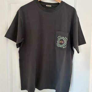 Bode Black Short Sleeve Tee